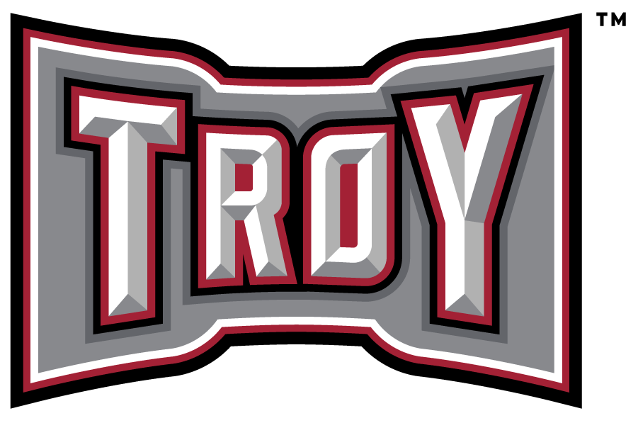 Troy Trojans 2004-2016 Wordmark Logo v2 diy iron on heat transfer...